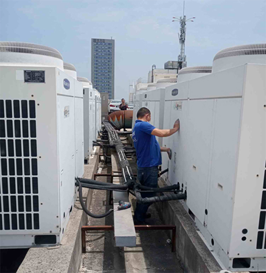 天全中央空调制热和不制冷系统维修方法